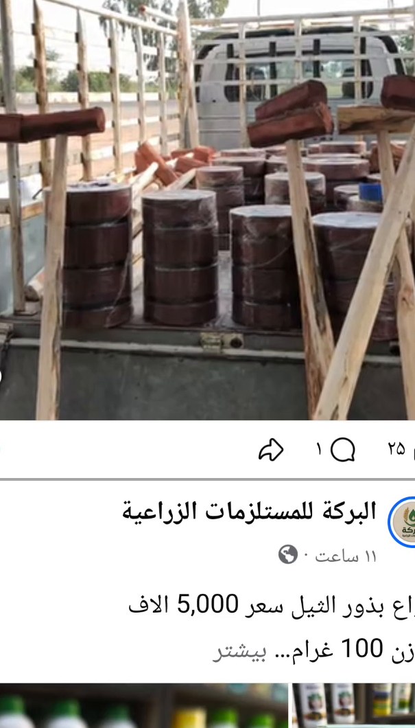 أكياس ومستلزمات الشتلات